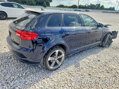 Trzecie zdjęcie samochodu z tyłu: 2013 AUDI A3 PREMIUM PLUS VIN:WAUKJAFM3DA019757 - miniatura