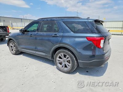 Drugie zdjęcie samochodu z przodu: 2022 FORD EXPLORER XLT VIN:1FMSK7DH7NGA70021 - miniatura