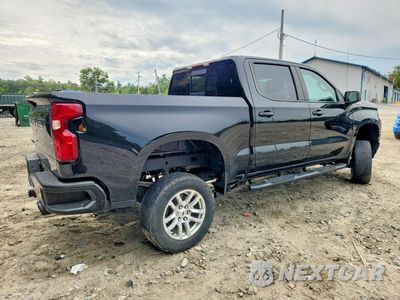 Trzecie zdjęcie samochodu z tyłu: 2020 CHEVROLET SILVERADO K1500 RST VIN:1GCUYEEL1LZ309955 - miniatura