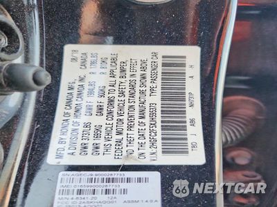 Zdjęcie 12 z 12 samochodu: 2018 HONDA CIVIC LX VIN:2HGFC2F5XJH595373 - miniatura