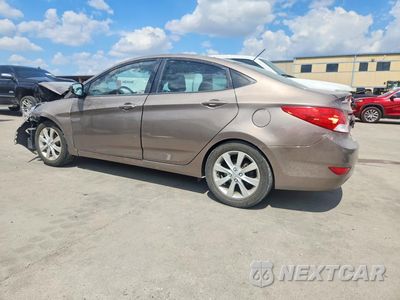Drugie zdjęcie samochodu z przodu: 2013 HYUNDAI ACCENT GLS VIN:KMHCU4AE6DU455478 - miniatura
