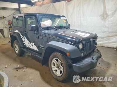 Czwarte zdjęcie samochodu z boku: 2015 JEEP WRANGLER SPORT VIN:1C4AJWAG0FL650843 - miniatura
