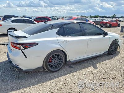 Trzecie zdjęcie samochodu z tyłu: 2021 TOYOTA CAMRY TRD VIN:4T1KZ1AK6MU054031 - miniatura