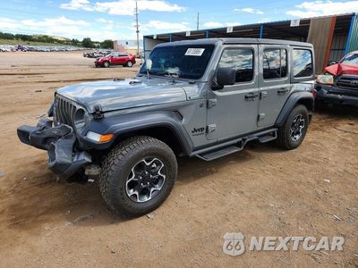 2022 JEEP WRANGLER UNLIMITED SPORT 1C4HJXDG8NW167212 - główne zdjęcie licytacji z USA - miniatura