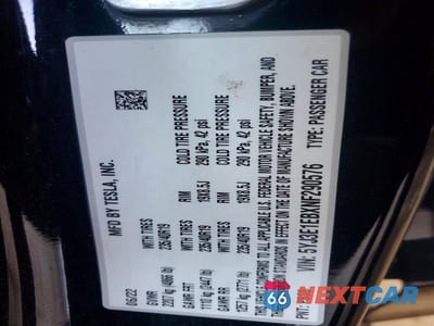 Zdjęcie 12 z 12 samochodu: 2022 TESLA MODEL 3 VIN:5YJ3E1EBXNF290576 - miniatura
