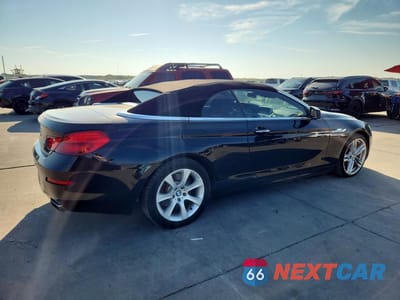 Trzecie zdjęcie samochodu z tyłu: 2012 BMW 650 I VIN:WBALZ3C55CDL70267 - miniatura