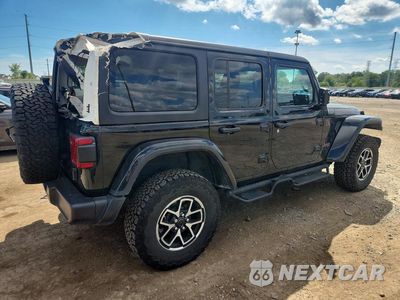 Trzecie zdjęcie samochodu z tyłu: 2025 JEEP WRANGLER RUBICON VIN:1C4PJXFG5SW651343 - miniatura