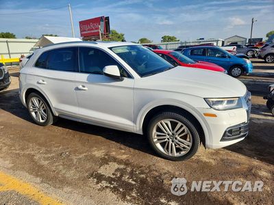 Czwarte zdjęcie samochodu z boku: 2018 AUDI Q5 PRESTIGE VIN:WA1CNAFY0J2059826 - miniatura