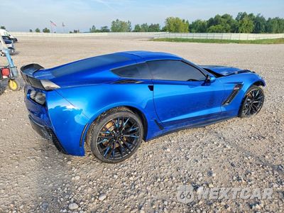 Trzecie zdjęcie samochodu z tyłu: 2016 CHEVROLET CORVETTE Z06 3LZ VIN:1G1YU2D63G5603466 - miniatura