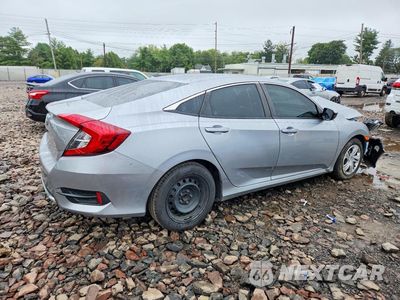 Trzecie zdjęcie samochodu z tyłu: 2021 HONDA CIVIC LX VIN:2HGFC2F65MH539287 - miniatura