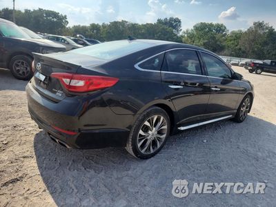 Trzecie zdjęcie samochodu z tyłu: 2015 HYUNDAI SONATA LIMITED 2.0T VIN:5NPE34AB2FH143516 - miniatura