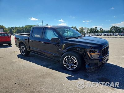 Czwarte zdjęcie samochodu z boku: 2024 FORD F150 STX VIN:1FTEW2LP8RKE42924 - miniatura
