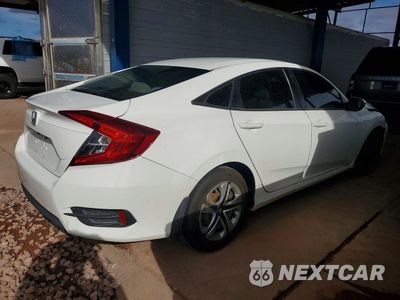 Trzecie zdjęcie samochodu z tyłu: 2016 HONDA CIVIC LX VIN:19XFC2F54GE069436 - miniatura