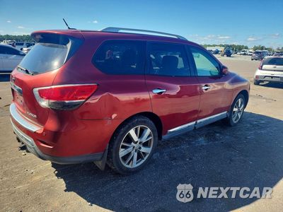 Trzecie zdjęcie samochodu z tyłu: 2013 NISSAN PATHFINDER S VIN:5N1AR2MN3DC678740 - miniatura