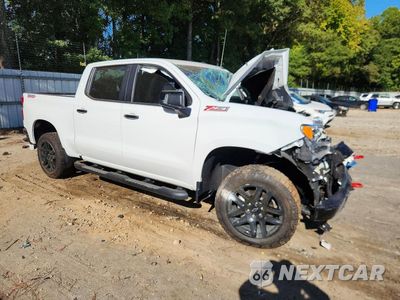 Czwarte zdjęcie samochodu z boku: 2024 CHEVROLET SILVERADO K1500 LT TRAIL BOSS VIN:3GCUDFED9RG355911 - miniatura