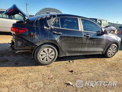Trzecie zdjęcie samochodu z tyłu: 2020 KIA RIO LX VIN:3KPA24AD9LE353632 - miniatura