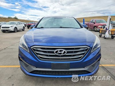 Piąte zdjęcie samochodu w środku: 2017 HYUNDAI SONATA SPORT VIN:5NPE34AF1HH526630 - miniatura