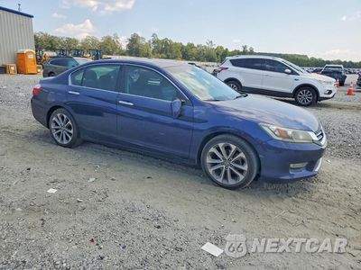 Czwarte zdjęcie samochodu z boku: 2013 HONDA ACCORD SPORT VIN:1HGCR2F57DA079072 - miniatura
