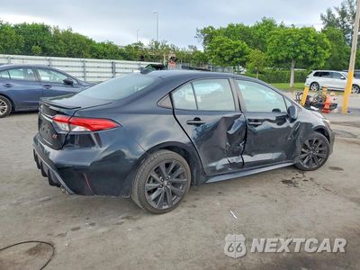 Trzecie zdjęcie samochodu z tyłu: 2023 TOYOTA COROLLA SE VIN:5YFS4MCE2PP143480 - miniatura