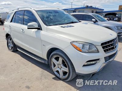 Czwarte zdjęcie samochodu z boku: 2012 MERCEDES-BENZ ML 350 4MATIC VIN:4JGDA5HB6CA076544 - miniatura