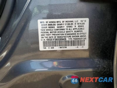 Zdjęcie 12 z 12 samochodu: 2014 ACURA ILX 20 VIN:19VDE1F39EE009426 - miniatura