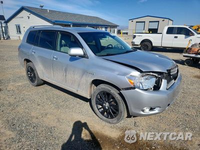 Czwarte zdjęcie samochodu z boku: 2010 TOYOTA HIGHLANDER HYBRID LIMITED VIN:JTEJW3EH4A2039534 - miniatura