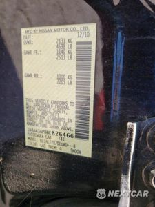 Zdjęcie 12 z 12 samochodu: 2011 NISSAN MAXIMA 3.5 S VIN:1N4AA5AP8BC826466 - miniatura