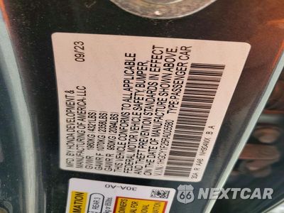Zdjęcie 12 z 12 samochodu: 2024 HONDA ACCORD LX VIN:1HGCY1F25RA005580 - miniatura