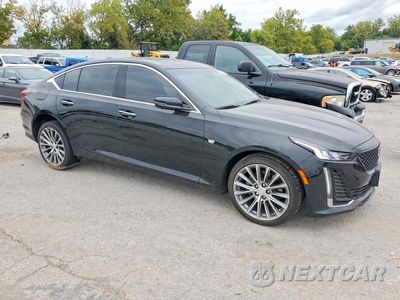 Czwarte zdjęcie samochodu z boku: 2024 CADILLAC CT5 PREMIUM LUXURY VIN:1G6DT5RK9R0129431 - miniatura