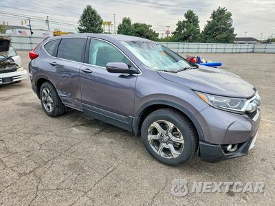 Czwarte zdjęcie samochodu z boku: 2019 HONDA CR-V EXL VIN:5J6RW2H85KL017562 - miniatura
