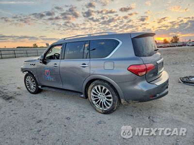 Drugie zdjęcie samochodu z przodu: 2016 INFINITI QX80 BASE VIN:JN8AZ2NEXG9126077 - miniatura