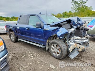 Czwarte zdjęcie samochodu z boku: 2018 FORD F150 SUPERCREW VIN:1FTEW1EP8JFC21084 - miniatura