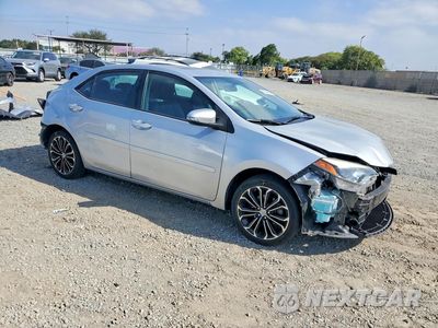 Czwarte zdjęcie samochodu z boku: 2014 TOYOTA COROLLA S PLUS VIN:5YFBURHE3EP107736 - miniatura