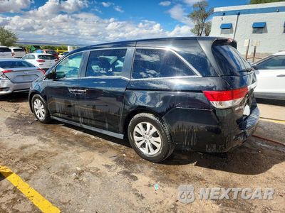Drugie zdjęcie samochodu z przodu: 2015 HONDA ODYSSEY EXL VIN:5FNRL5H65FB109455 - miniatura