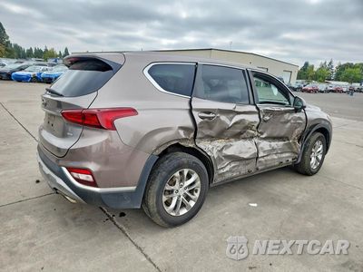 Trzecie zdjęcie samochodu z tyłu: 2019 HYUNDAI SANTA FE SE VIN:5NMS2CAD1KH020072 - miniatura
