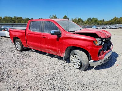 Czwarte zdjęcie samochodu z boku: 2023 CHEVROLET SILVERADO K1500 LT VIN:1GCUDDE8XPZ331170 - miniatura