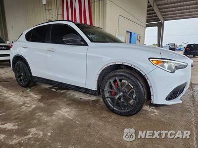 Czwarte zdjęcie samochodu z boku: 2019 ALFA ROMEO STELVIO TI VIN:ZASPAKBN3K7C50138 - miniatura