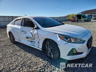 Czwarte zdjęcie samochodu z boku: 2018 HYUNDAI SONATA SEL VIN:5NPE34AFXJH649400 - miniatura