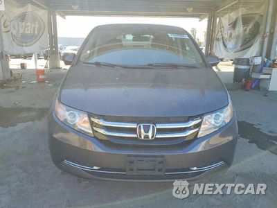 Piąte zdjęcie samochodu w środku: 2014 HONDA ODYSSEY EXL VIN:5FNRL5H66EB091434 - miniatura