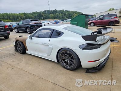 Drugie zdjęcie samochodu z przodu: 2024 PORSCHE CAYMAN GT4 VIN:WP0ZZZ986RK299750 - miniatura