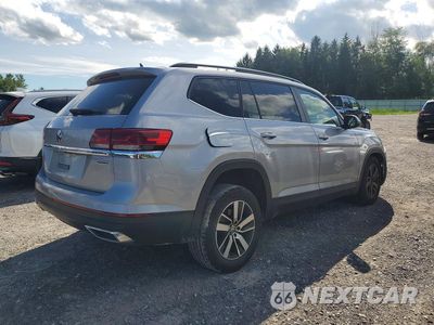 Trzecie zdjęcie samochodu z tyłu: 2021 VOLKSWAGEN ATLAS SE VIN:1V2LP2CA8MC521771 - miniatura