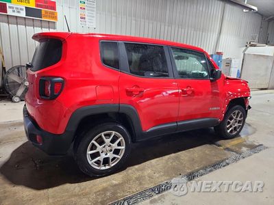Trzecie zdjęcie samochodu z tyłu: 2023 JEEP RENEGADE LATITUDE VIN:ZACNJDB10PPP63282 - miniatura