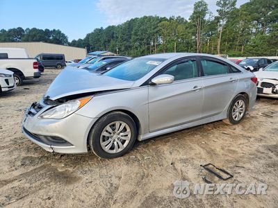 2014 HYUNDAI SONATA GLS 5NPEB4AC1EH905065 - główne zdjęcie licytacji z USA - miniatura