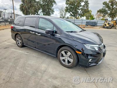 Czwarte zdjęcie samochodu z boku: 2020 HONDA ODYSSEY EXL VIN:5FNRL6H72LB028228 - miniatura