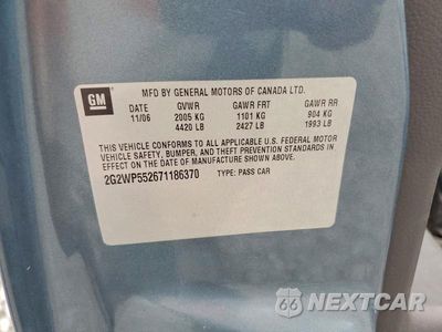 Zdjęcie 12 z 12 samochodu: 2007 PONTIAC GRAND PRIX VIN:2G2WP552671186370 - miniatura