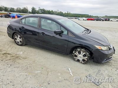 Czwarte zdjęcie samochodu z boku: 2015 HONDA CIVIC HYBRID VIN:19XFB4F24FE201260 - miniatura