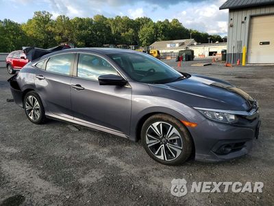 Czwarte zdjęcie samochodu z boku: 2017 HONDA CIVIC EX VIN:19XFC1F32HE213947 - miniatura