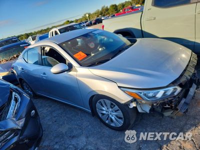 Czwarte zdjęcie samochodu z boku: 2020 NISSAN SENTRA S VIN:3N1AB8BV2LY301677 - miniatura