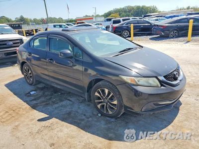 Czwarte zdjęcie samochodu z boku: 2013 HONDA CIVIC EX VIN:19XFB2F87DE024502 - miniatura