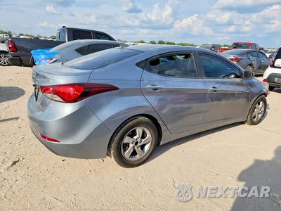 Trzecie zdjęcie samochodu z tyłu: 2014 HYUNDAI ELANTRA SE VIN:KMHDH4AE4EU210155 - miniatura